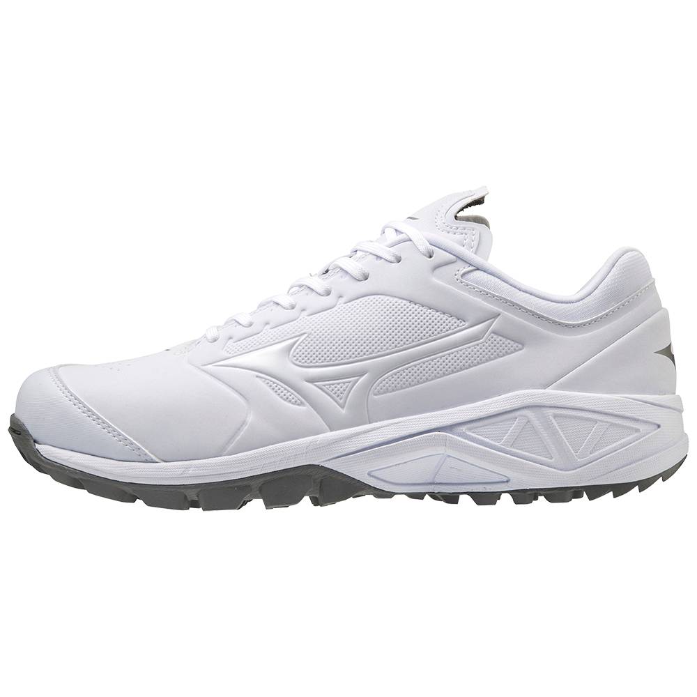 Mizuno Dominant 3 All Surface Turf Női Baseball Cipő Fehér IML940125